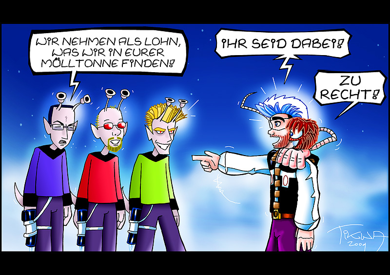 Comic: SPACE-RAT 'Die neue Crew' 5