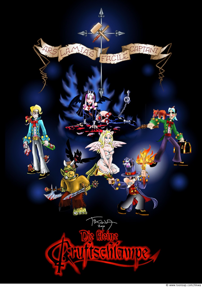 Illustration: Die kleine Gruftschlampe 2010 1