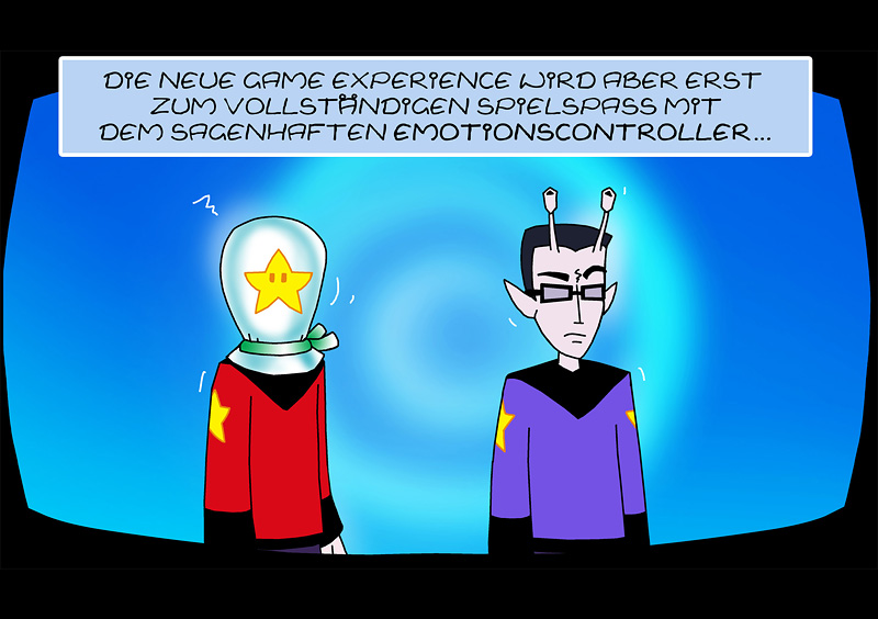 Comic: SPACE-RAT 'Die neue Konsole' 6