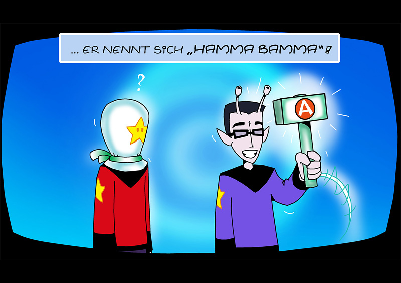 Comic: SPACE-RAT 'Die neue Konsole' 7
