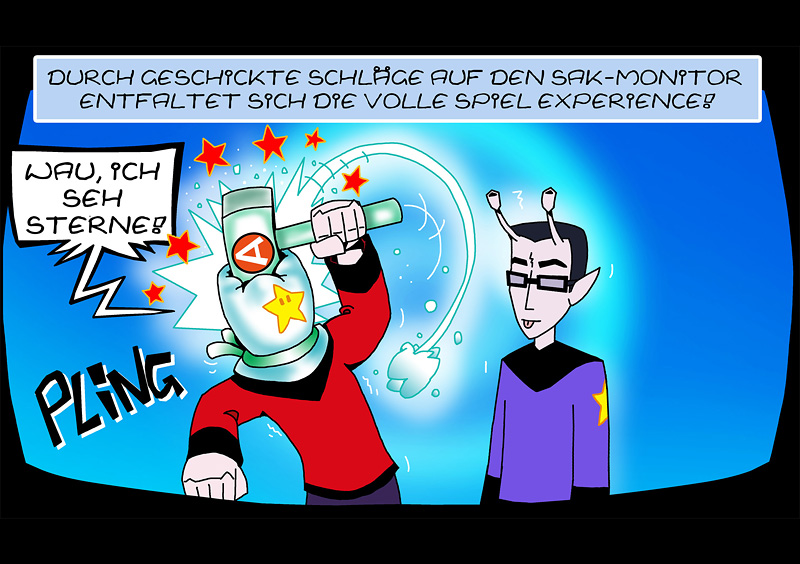 Comic: SPACE-RAT 'Die neue Konsole' 8