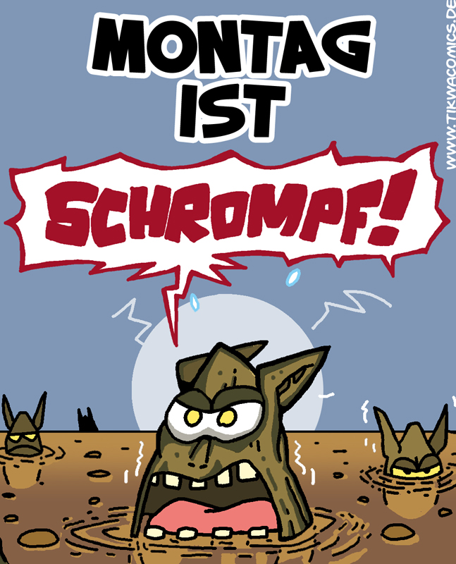 Cartoon: SPACE-RAT 'Schrompf!' 1
