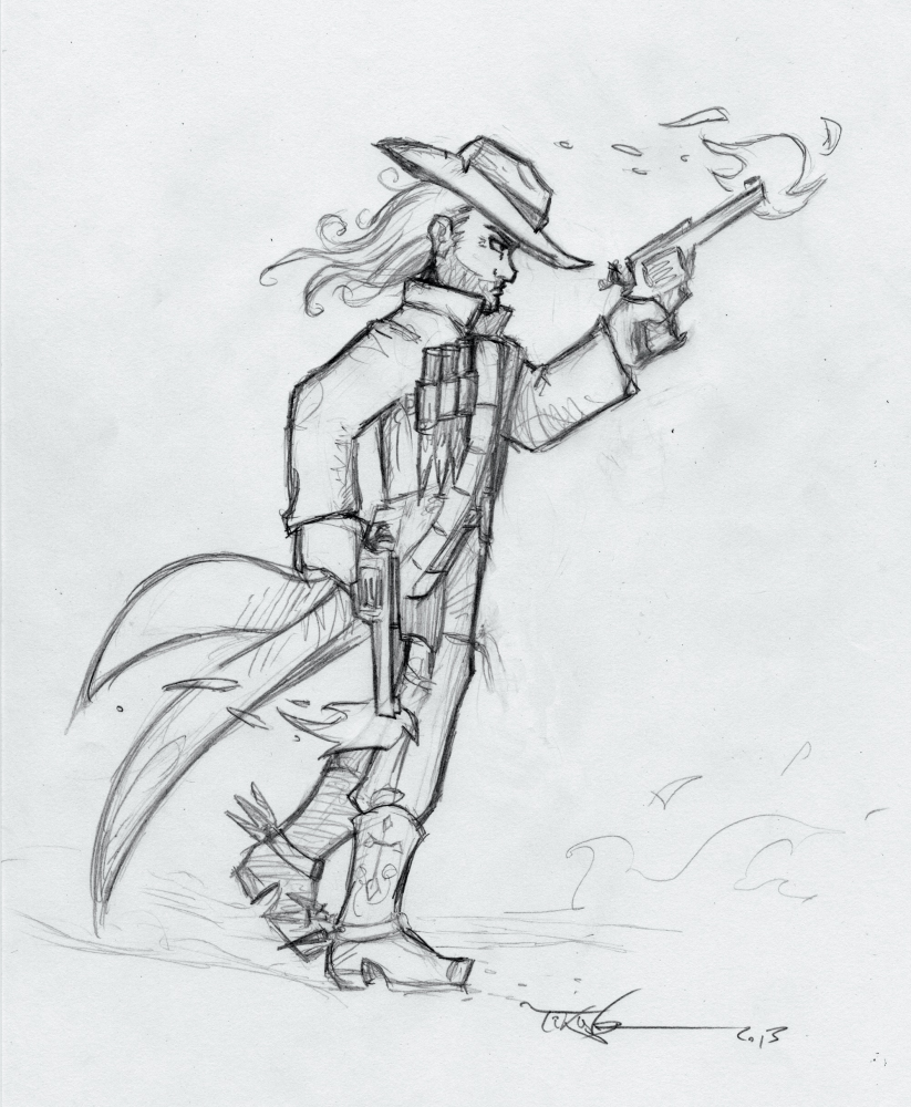Concept Art / Character Design: Der heilige Maria 1