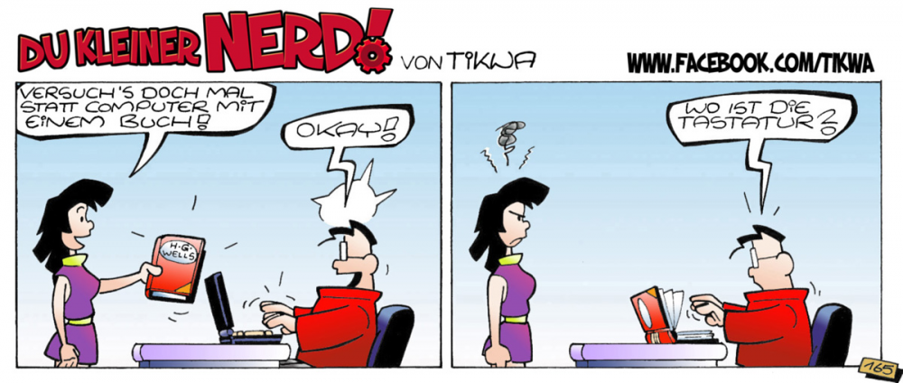 Comic: Du kleiner Nerd! 001 1