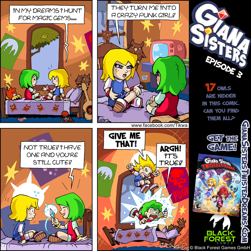 Book: Giana Sisters 03 'Gems!' 1