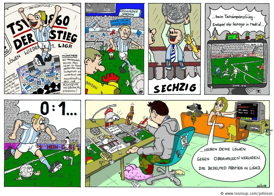 Comic: Mein Löwentraum(a) als Zeichner 1