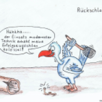 Rudi der Regenwurm - Rückschlag