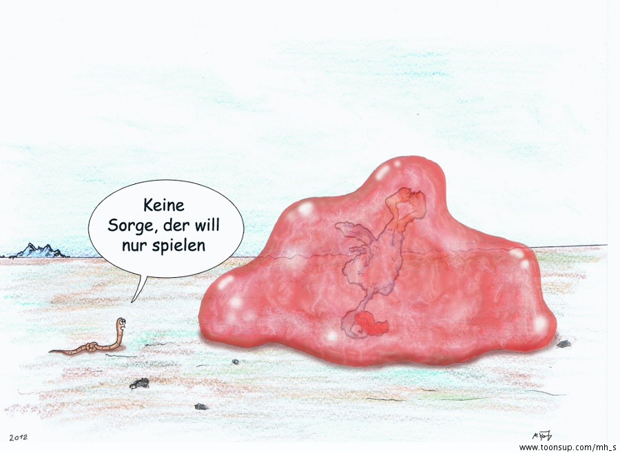 Comic: Rudi der Regenwurm - einnehmend 3