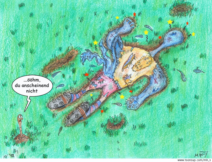 Comic: Rudi der Regenwurm - abgetaucht 2