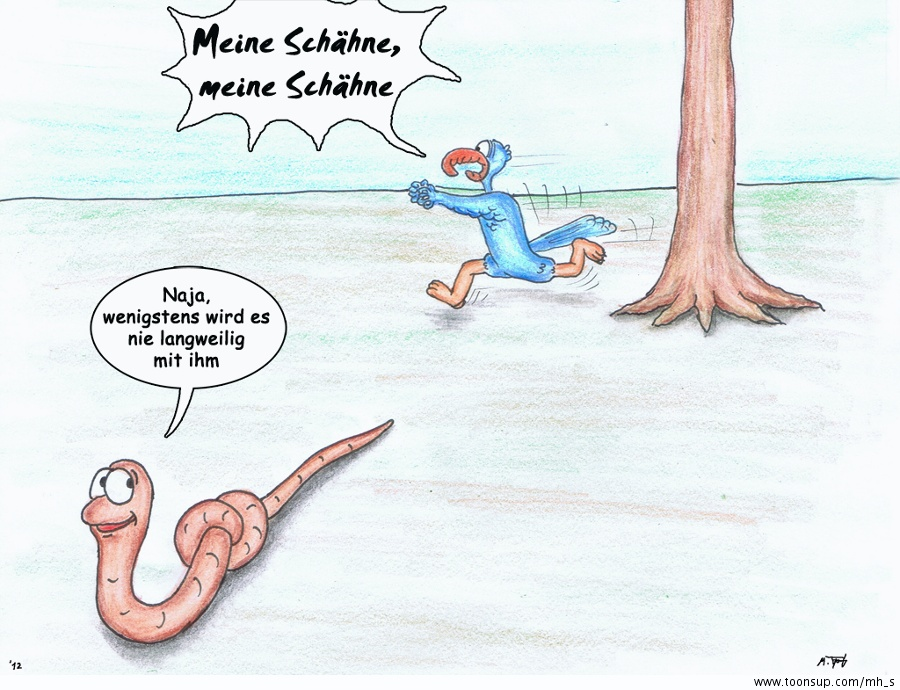 Comic: Rudi der Regenwurm - Dentaldesaster 3