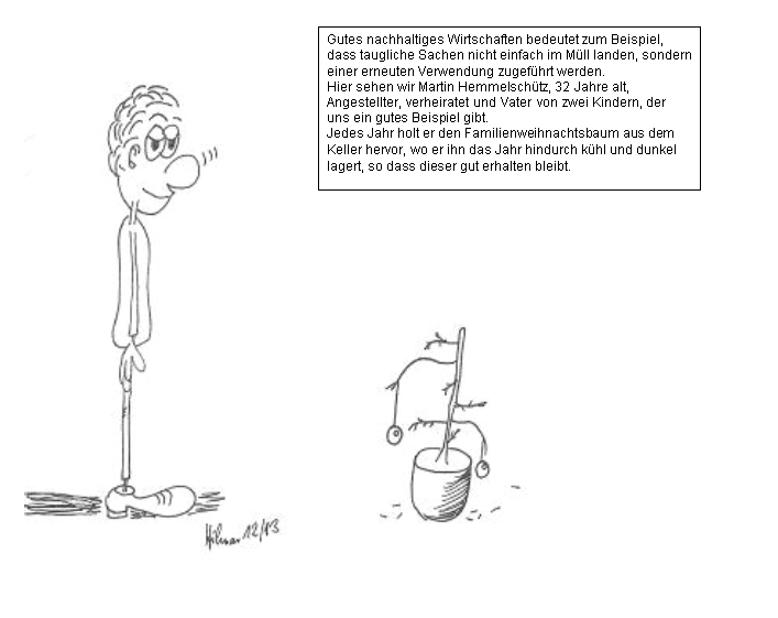 Comic: Umweltschutz zur Weihnachtszeit3 1