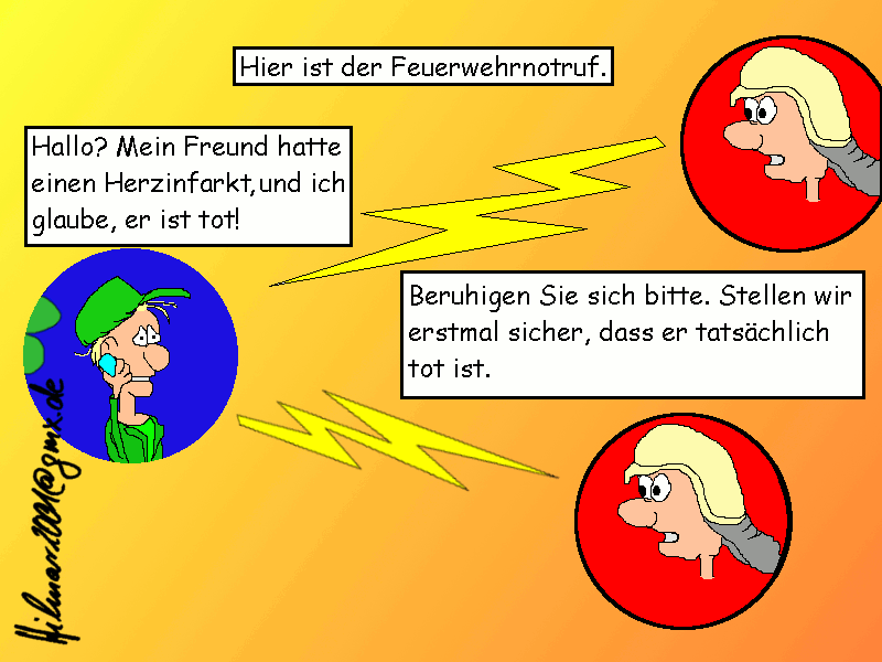 Comic: der Notruf 2