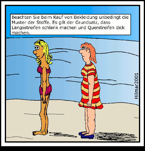 Cartoon: Farb- und Stilberatung1 1