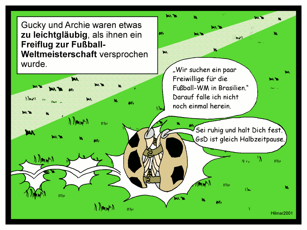 Cartoon: Fußball-Weltmeisterschaft2 1