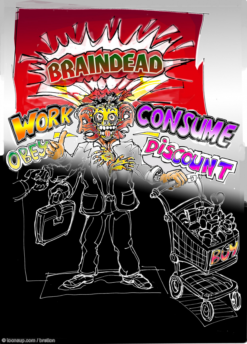 Karrikatur: Braindead 1 1