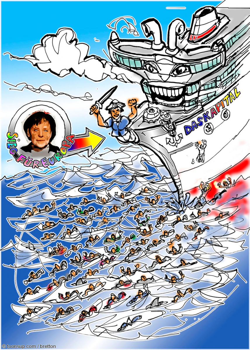 Cartoon: Merkel Kritik immer noch gültig, ..? 1