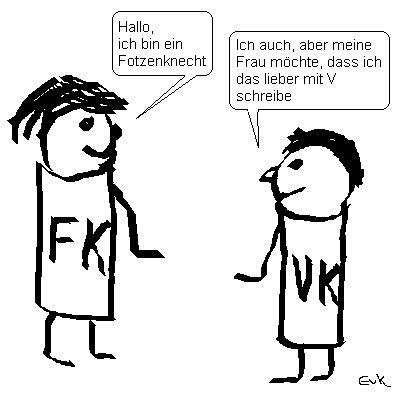 Cartoon: In sich schlüssig 1