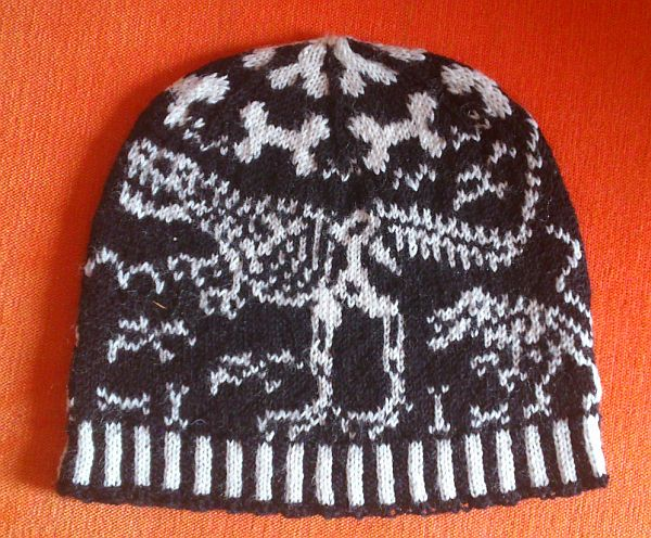 Other: T-Rex Beanie Muster 1