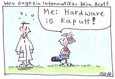 Cartoon: Die Hardware 1