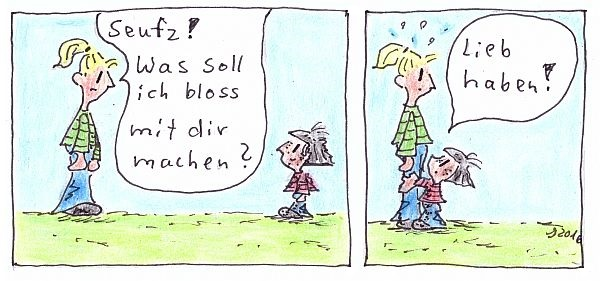 Comic: Was soll ich bloss mit Dir machen? 1
