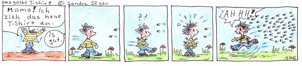 Comic: Das gelbe T-shirt 1