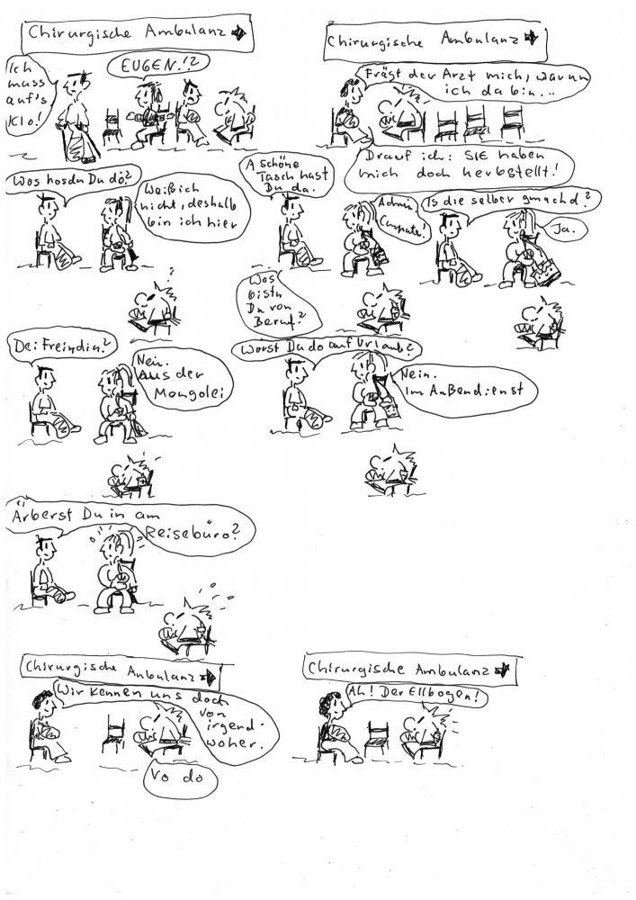 Comic: Das Krankenhausfluchttier 3
