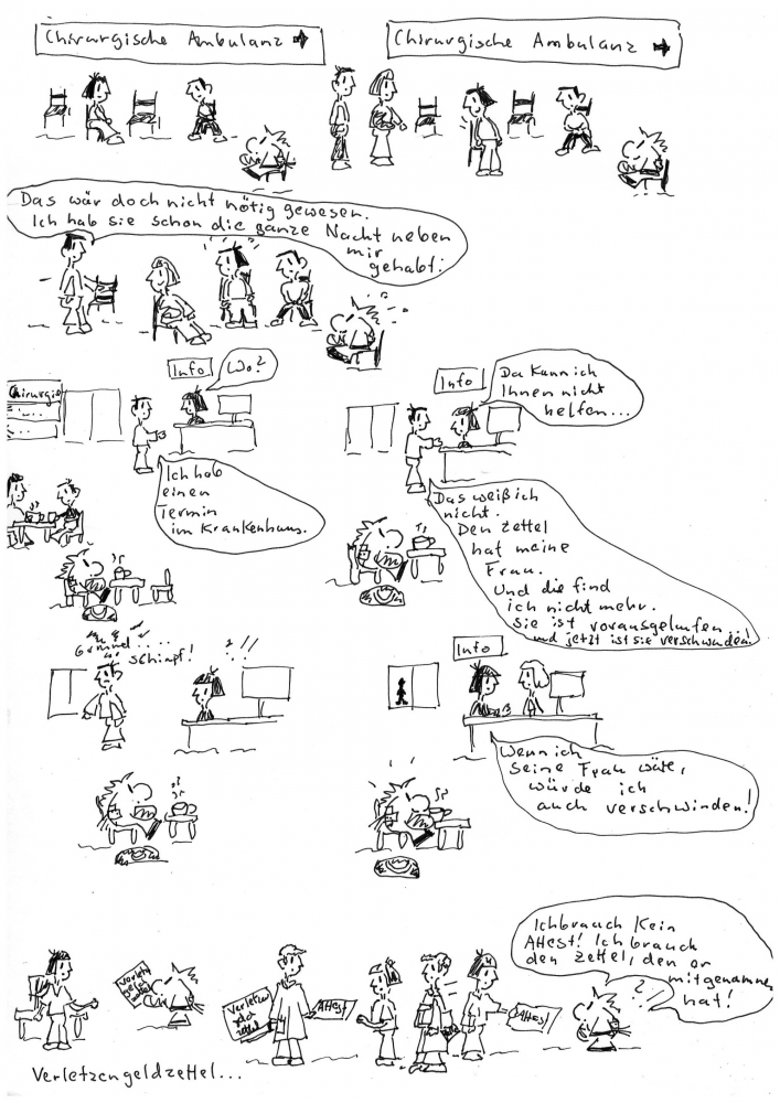 Comic: Das Krankenhausfluchttier 4