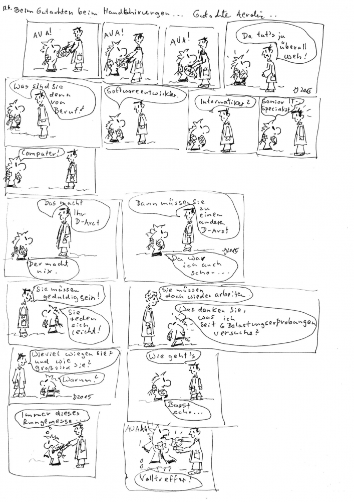 Comic: Das Krankenhausfluchttier 32