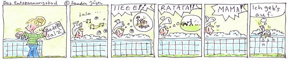 Comic: Das Entspannungsbad 1