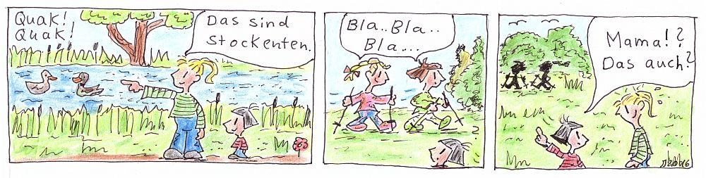 Comic: Die Stockenten 1