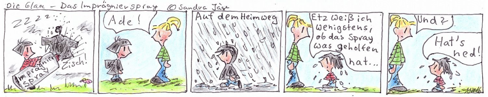 Comic: Das Imprägnierspray 1