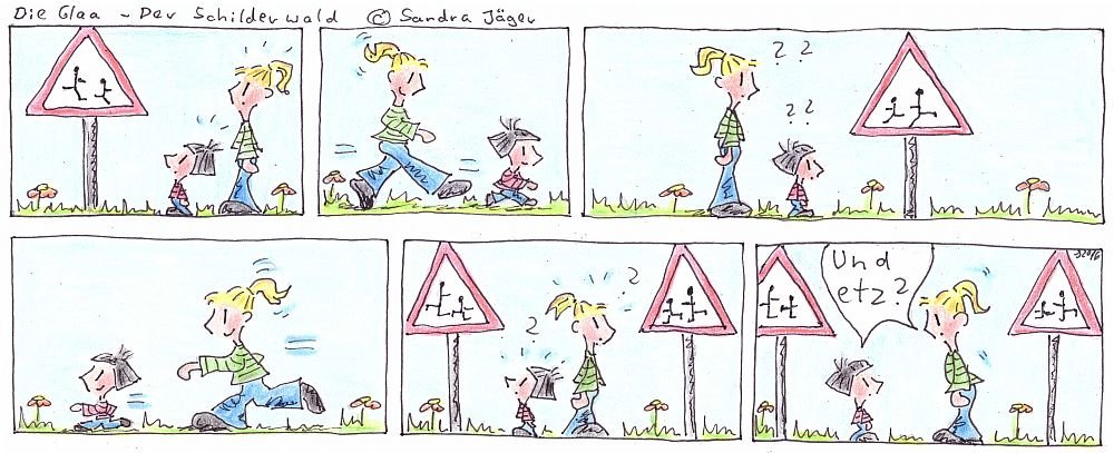 Comic: Der Schilderwald 1