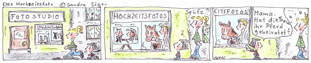 Comic: Das Hochzeitsfoto 1
