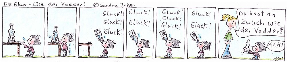 Comic: Wie Dei Vadder! 1