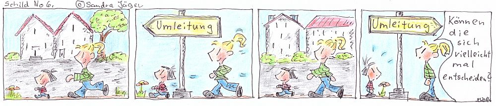 Comic: Die Umleitung (Schild No 6) 2