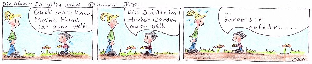 Comic: Die gelbe Hand 1