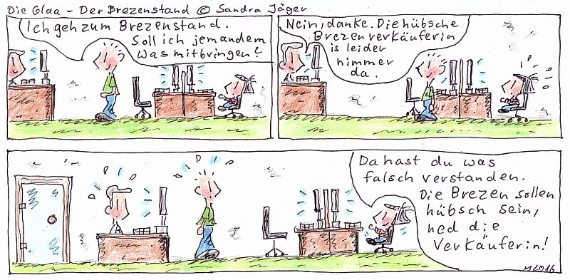Comic: Der Brezenstand 1