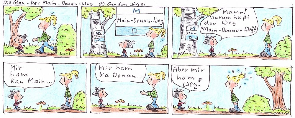 Comic: Der Main-Donau-Weg 1
