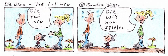 Comic: Die tut nix 1