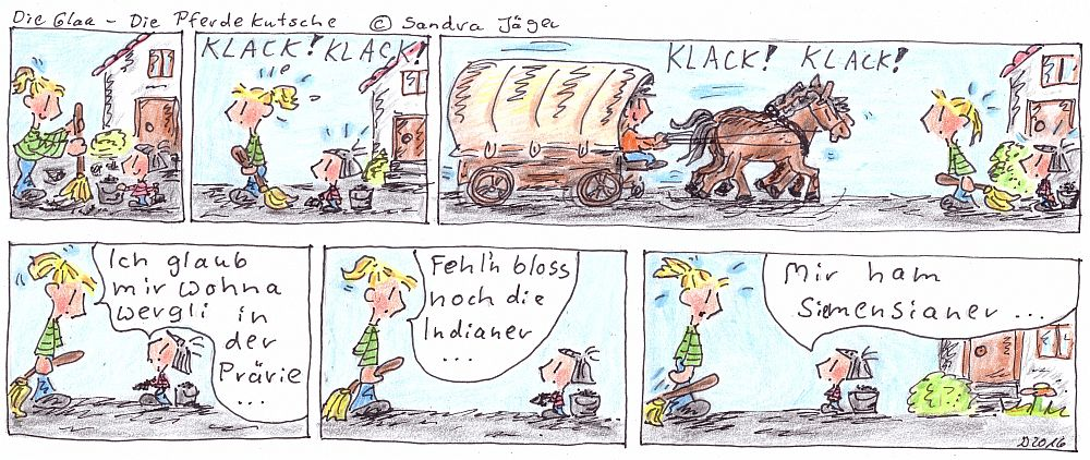 Comic: Die Pferdekutsche 1