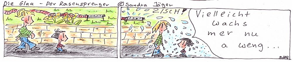 Comic: Der Rasensprenger 1