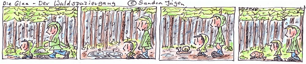 Comic: Der Waldspaziergang 1