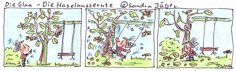 Comic: Die Haselnussernte 1