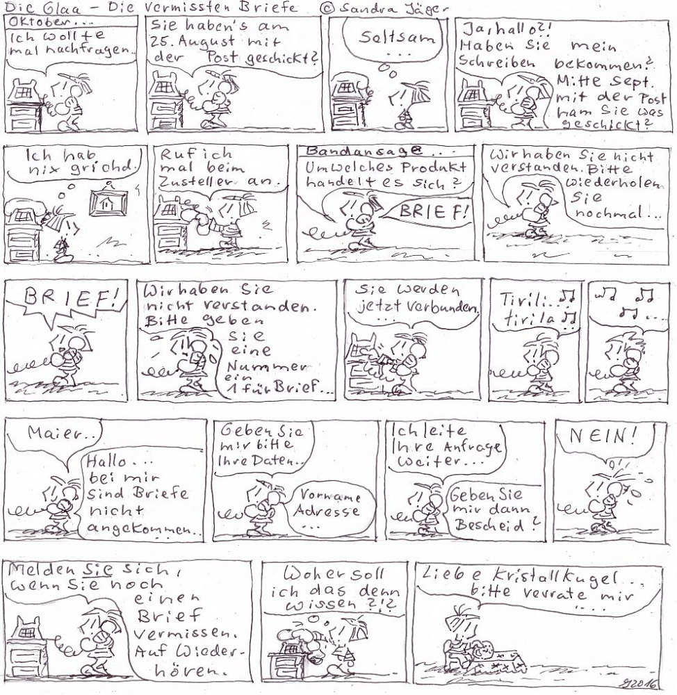Comic: Die vermissten Briefe 1