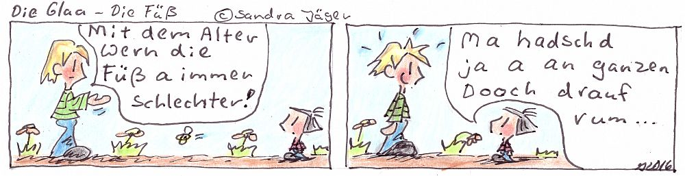 Comic: Die Füss 1
