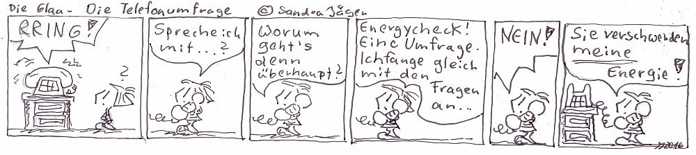 Comic: Die Telefonumfrage 1
