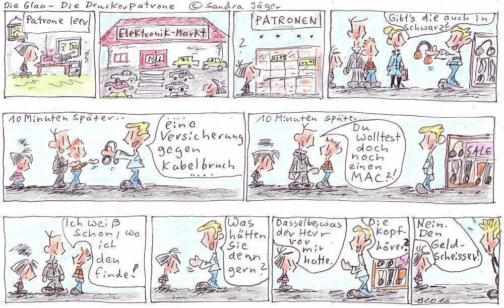 Comic: Die Druckerpatrone 1