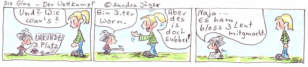 Comic: Der Wettkampf 1
