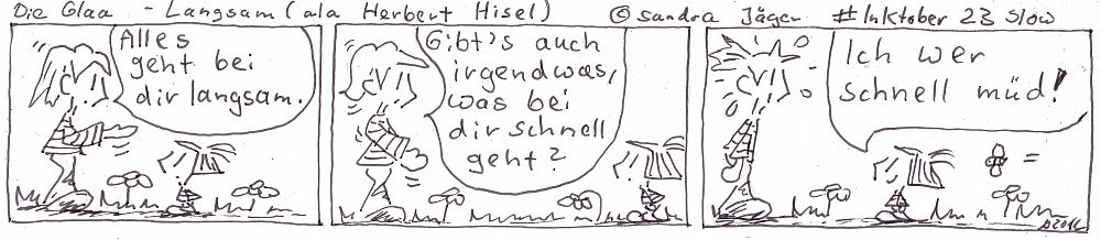 Comic: Inktober #23 Slow 1