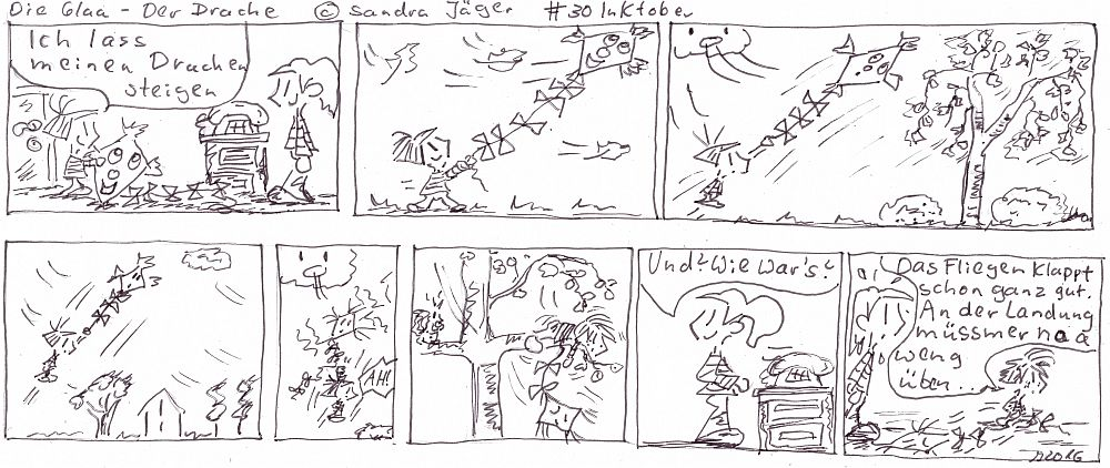 Comic: Inktober #30 'Wreck' 1